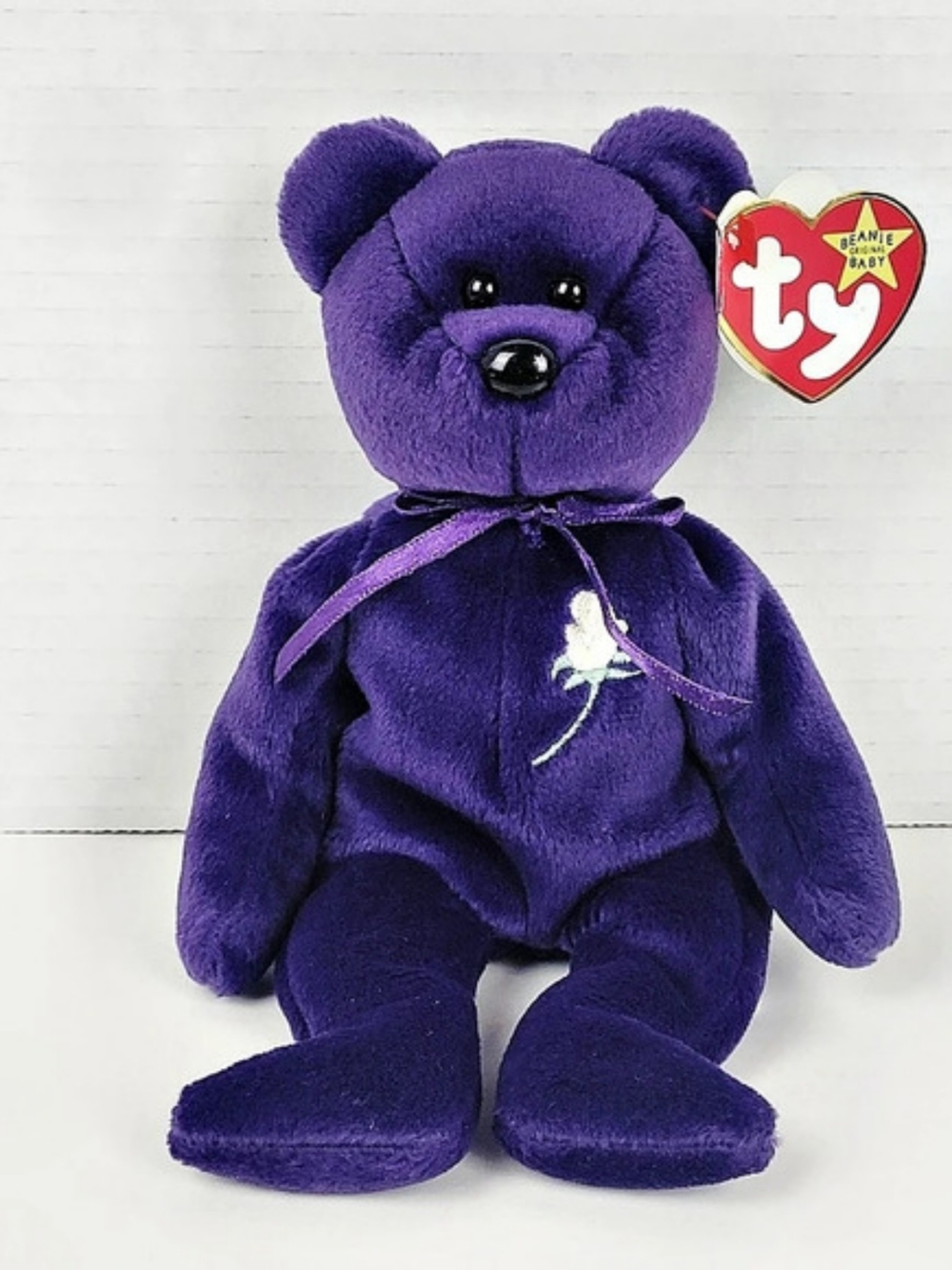 Ty Beanie Baby~1997 Princess Diana Purple